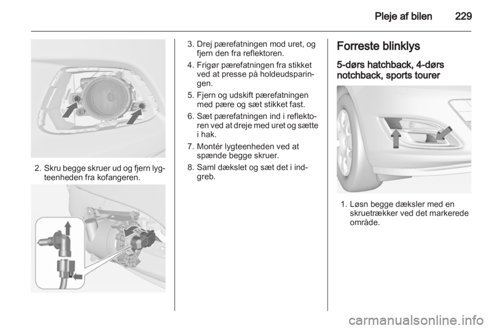 OPEL ASTRA J 2013  Instruktionsbog (in Danish) 