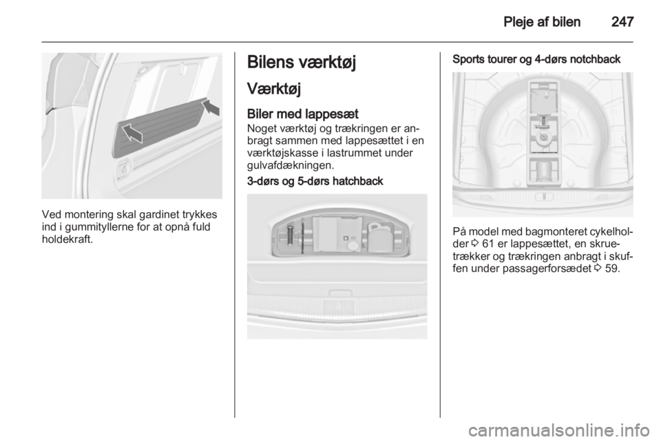 OPEL ASTRA J 2013  Instruktionsbog (in Danish) 