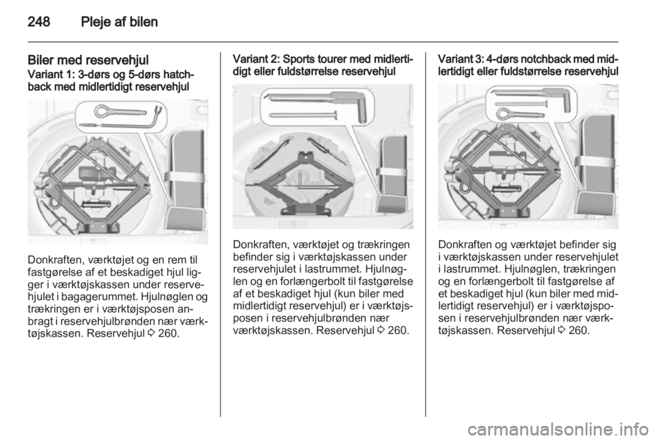 OPEL ASTRA J 2013  Instruktionsbog (in Danish) 