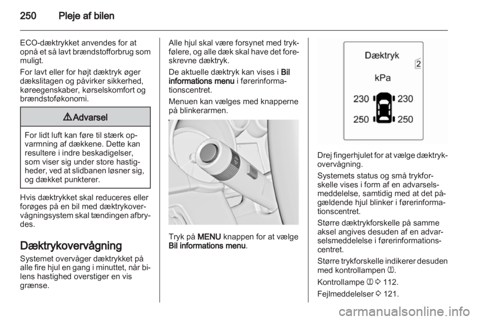 OPEL ASTRA J 2013  Instruktionsbog (in Danish) 