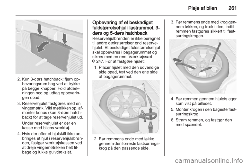 OPEL ASTRA J 2013  Instruktionsbog (in Danish) 