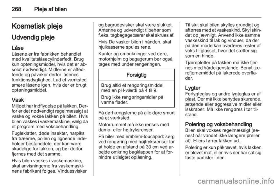 OPEL ASTRA J 2013  Instruktionsbog (in Danish) 