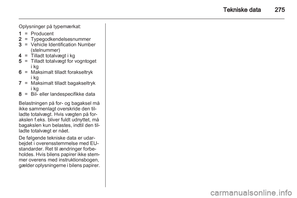 OPEL ASTRA J 2013  Instruktionsbog (in Danish) 