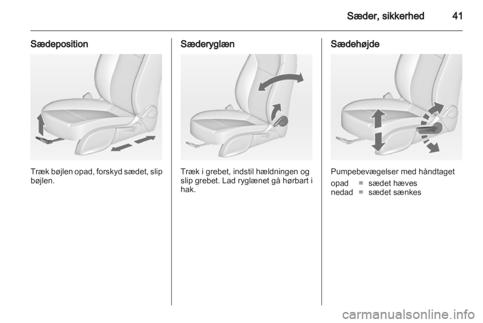 OPEL ASTRA J 2013  Instruktionsbog (in Danish) 