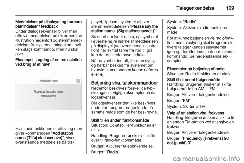 OPEL ASTRA J 2013.5  Instruktionsbog til Infotainment (in Danish) 