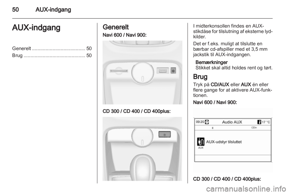 OPEL ASTRA J 2013.5  Instruktionsbog til Infotainment (in Danish) 