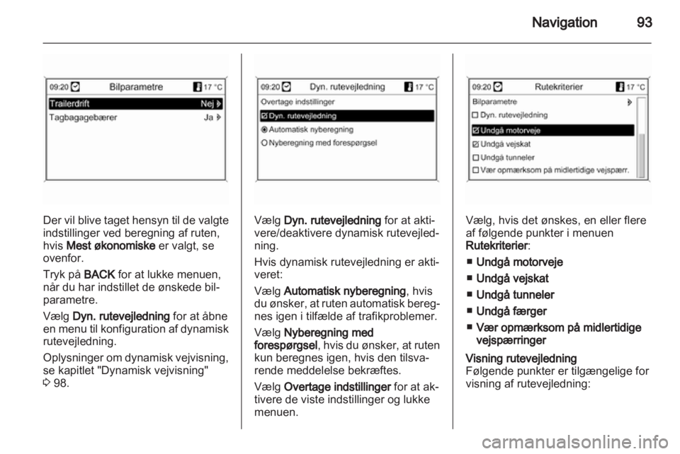 OPEL ASTRA J 2013.5  Instruktionsbog til Infotainment (in Danish) 