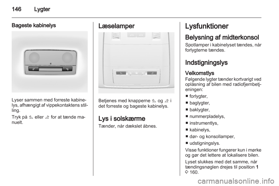 OPEL ASTRA J 2013.5  Instruktionsbog (in Danish) 