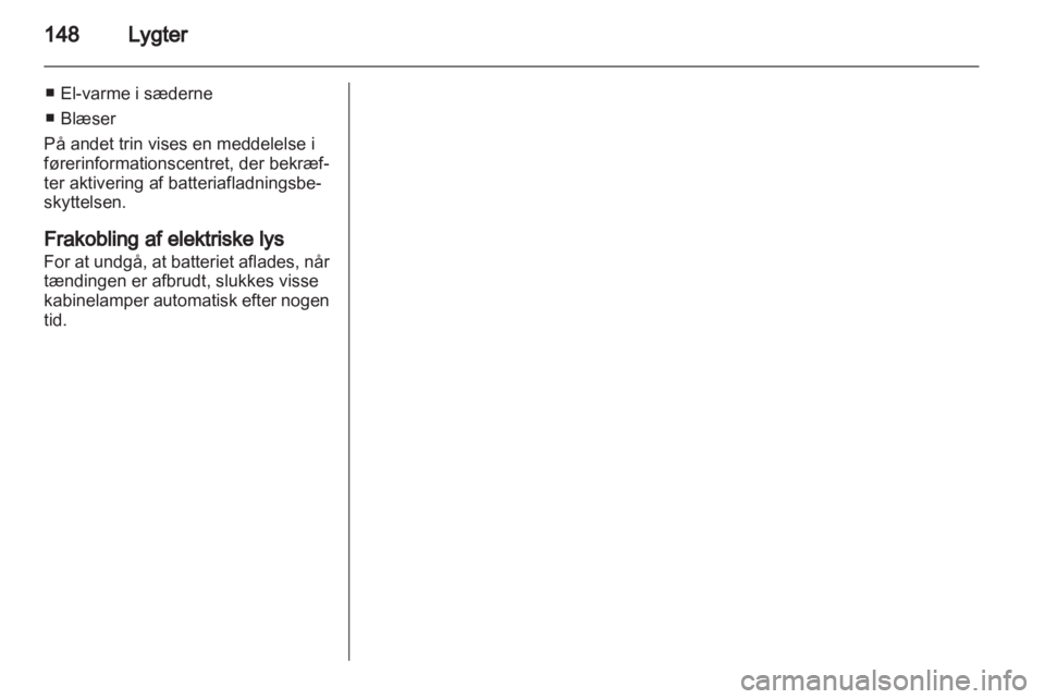 OPEL ASTRA J 2013.5  Instruktionsbog (in Danish) 