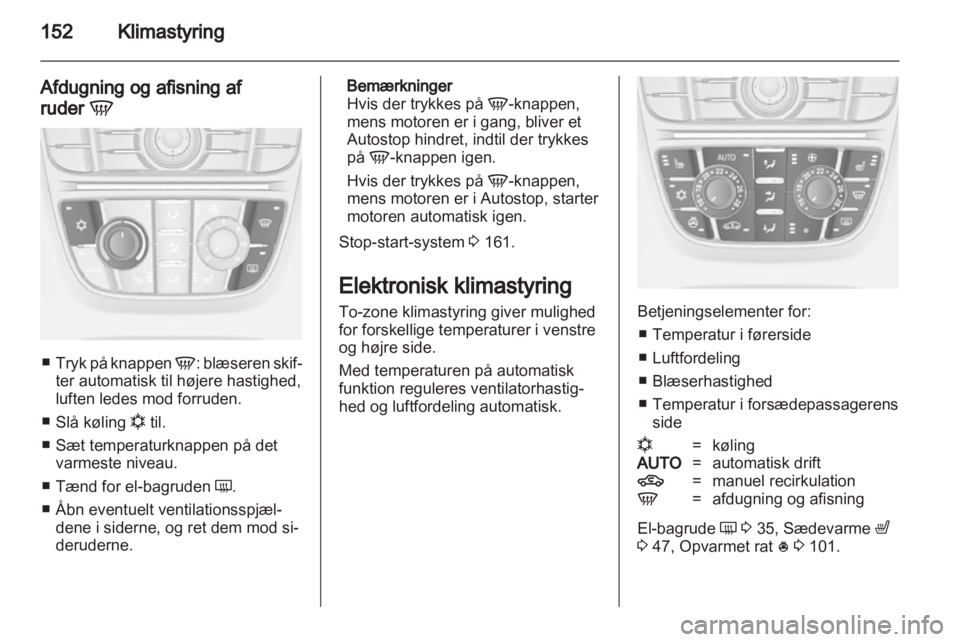 OPEL ASTRA J 2013.5  Instruktionsbog (in Danish) 