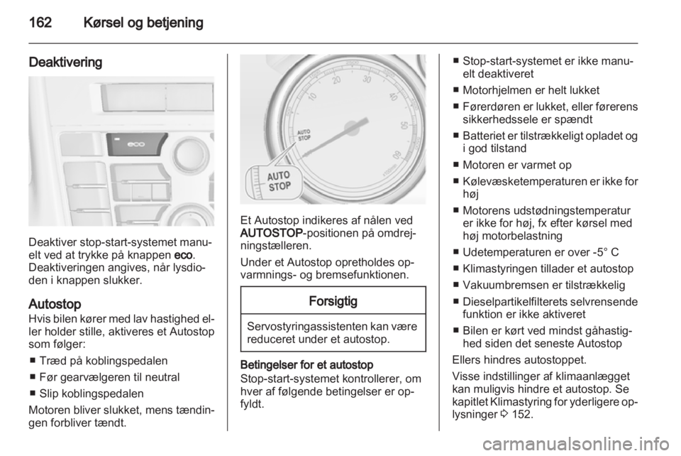 OPEL ASTRA J 2013.5  Instruktionsbog (in Danish) 