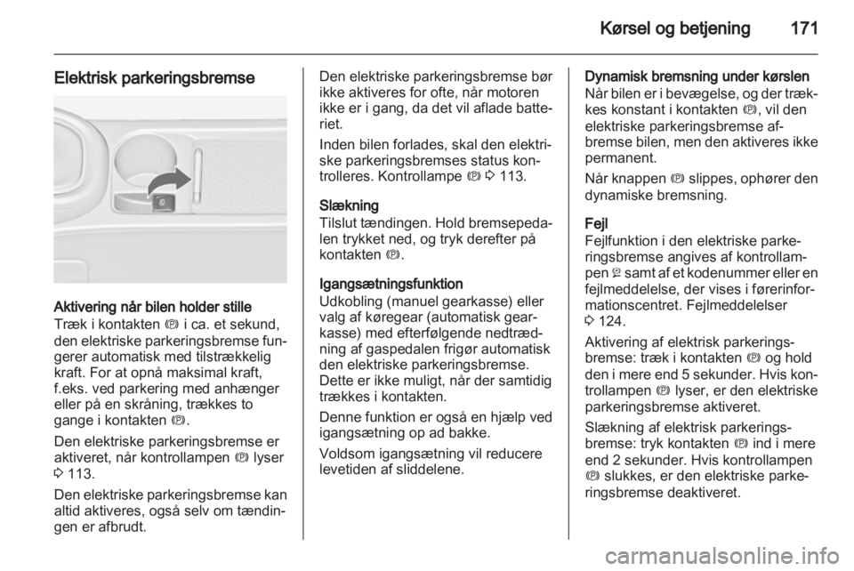 OPEL ASTRA J 2013.5  Instruktionsbog (in Danish) 