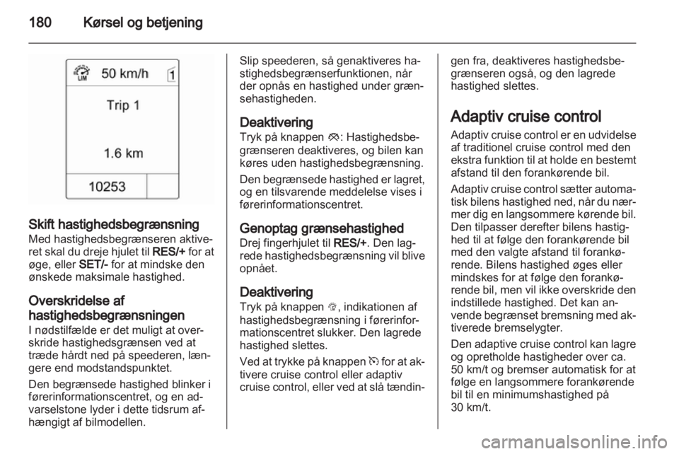 OPEL ASTRA J 2013.5  Instruktionsbog (in Danish) 