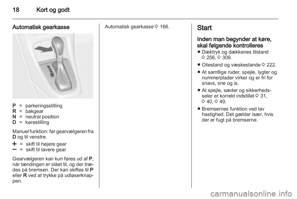 OPEL ASTRA J 2013.5  Instruktionsbog (in Danish) 