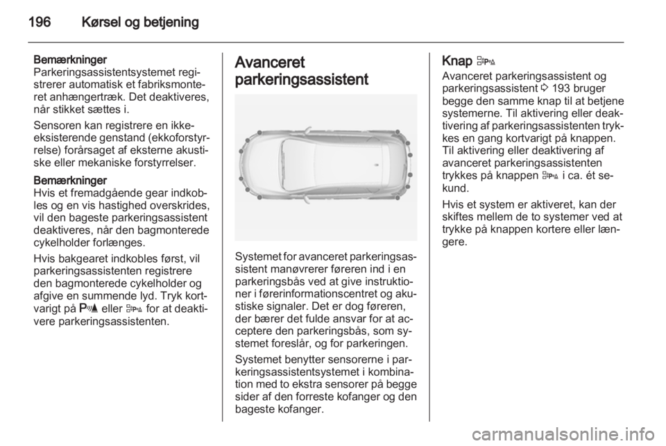 OPEL ASTRA J 2013.5  Instruktionsbog (in Danish) 