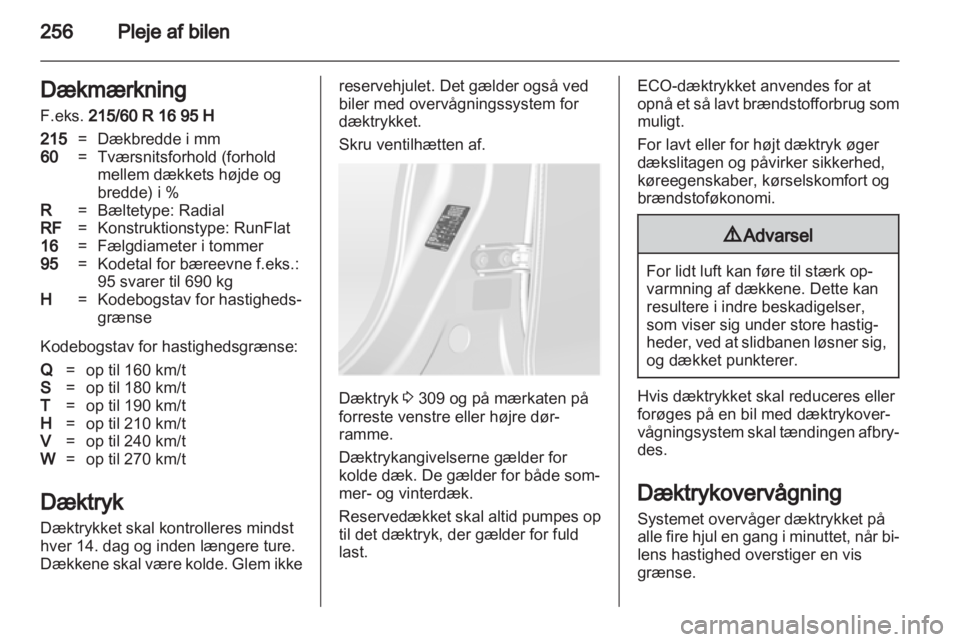 OPEL ASTRA J 2013.5  Instruktionsbog (in Danish) 