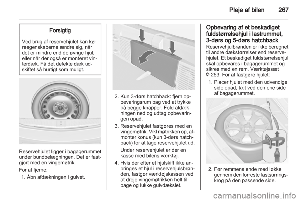 OPEL ASTRA J 2013.5  Instruktionsbog (in Danish) 