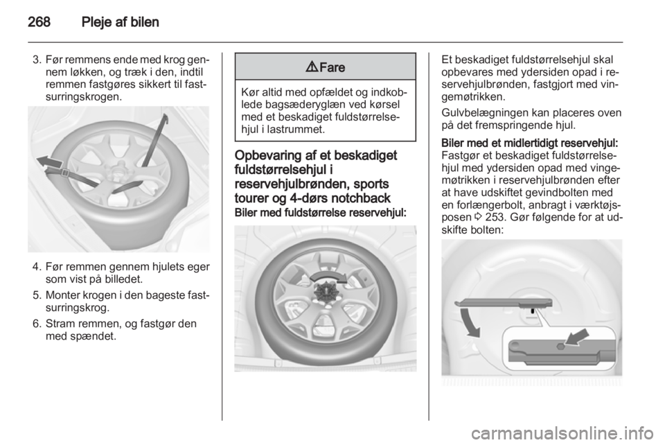 OPEL ASTRA J 2013.5  Instruktionsbog (in Danish) 