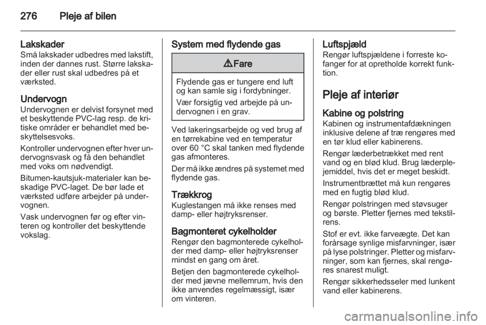OPEL ASTRA J 2013.5  Instruktionsbog (in Danish) 