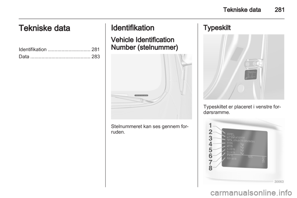 OPEL ASTRA J 2013.5  Instruktionsbog (in Danish) 