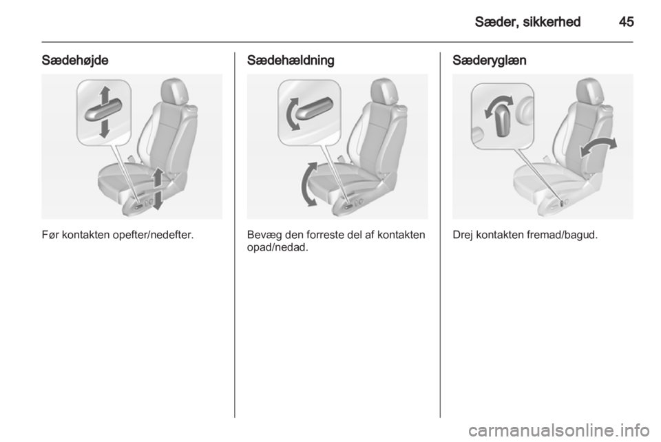 OPEL ASTRA J 2013.5  Instruktionsbog (in Danish) 