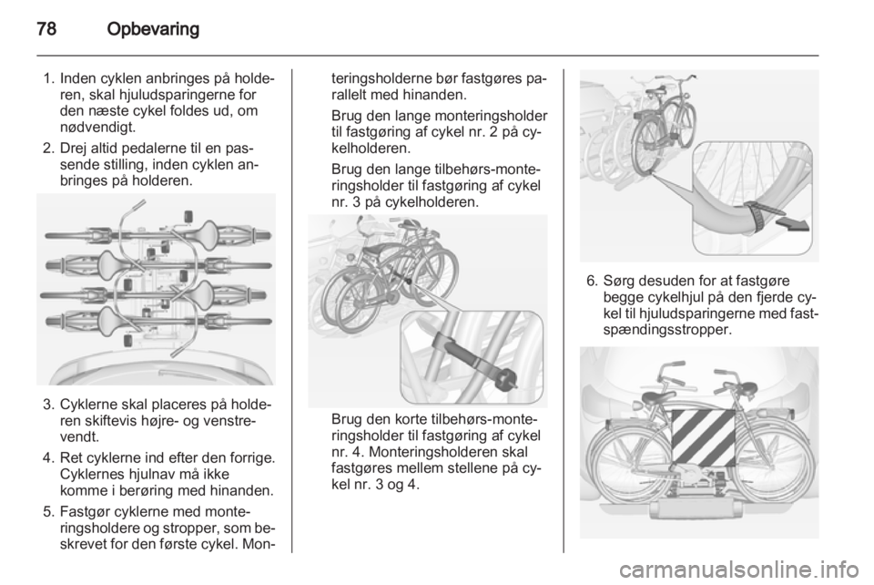 OPEL ASTRA J 2013.5  Instruktionsbog (in Danish) 