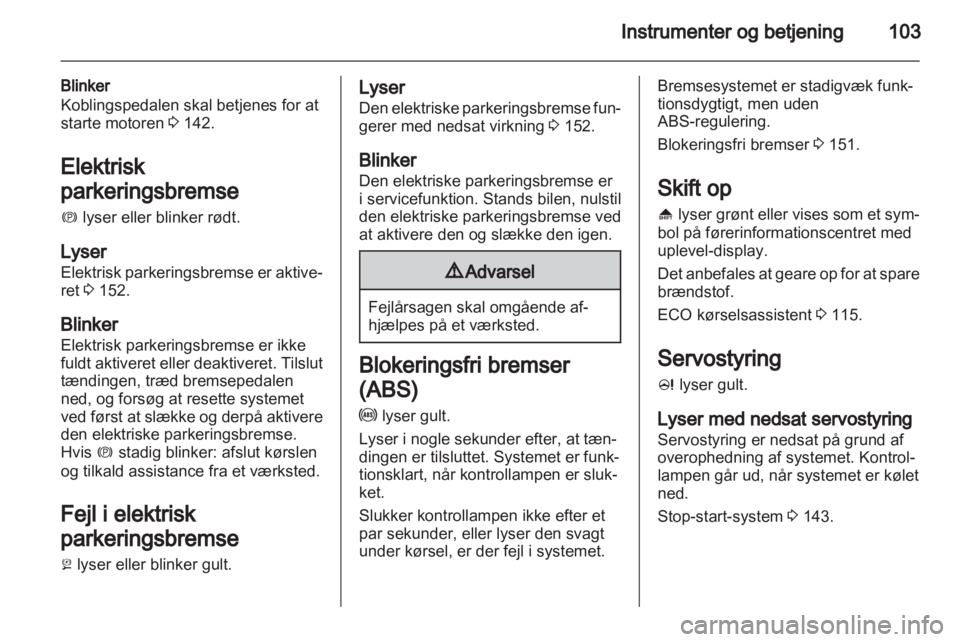 OPEL ASTRA J HB5 & ST 2012  Instruktionsbog (in Danish) 