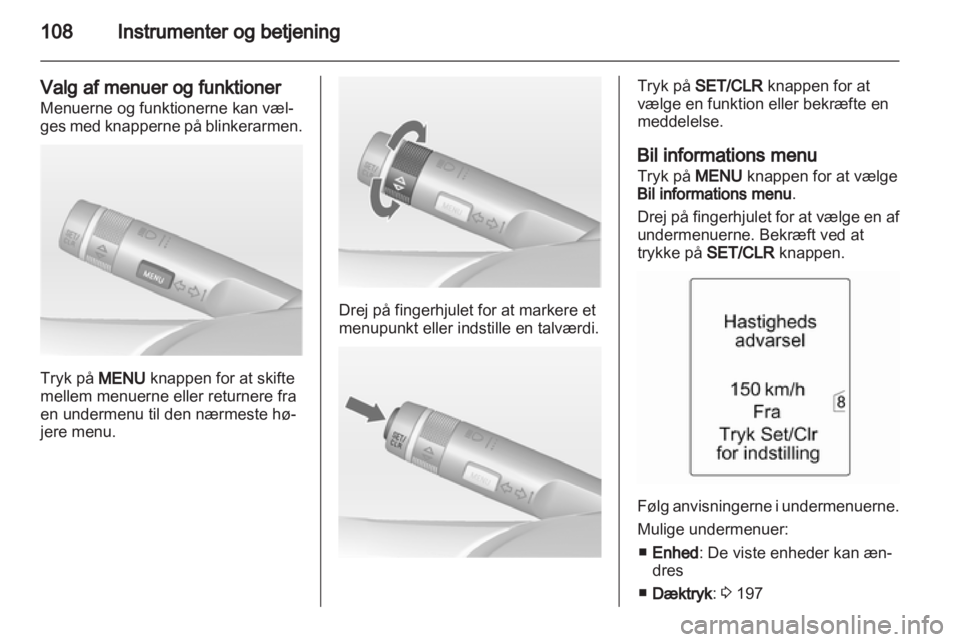 OPEL ASTRA J HB5 & ST 2012  Instruktionsbog (in Danish) 