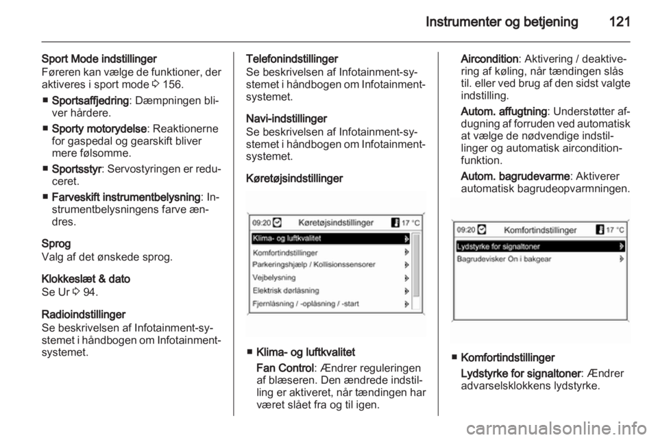 OPEL ASTRA J HB5 & ST 2012  Instruktionsbog (in Danish) 