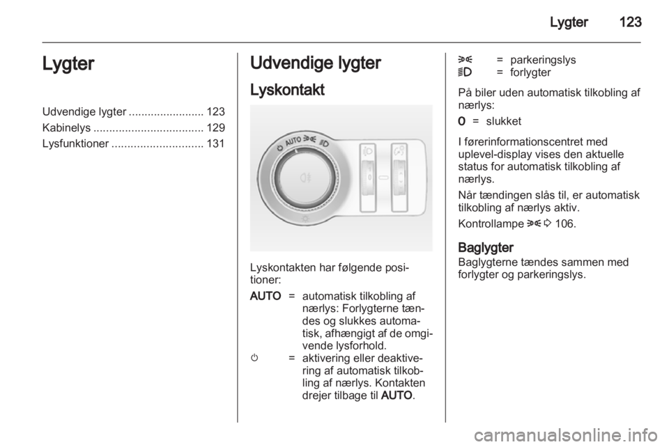 OPEL ASTRA J HB5 & ST 2012  Instruktionsbog (in Danish) 