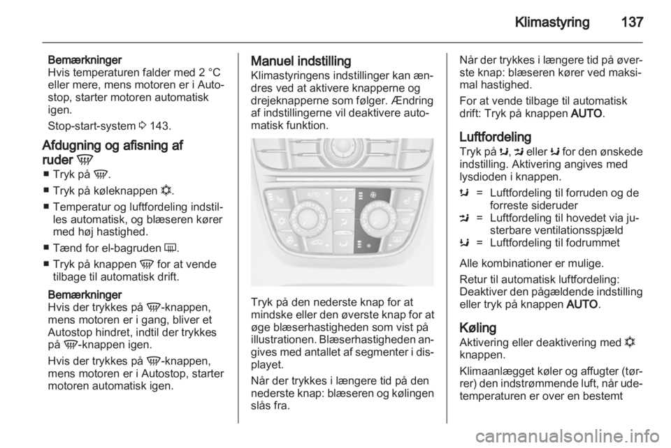 OPEL ASTRA J HB5 & ST 2012  Instruktionsbog (in Danish) 