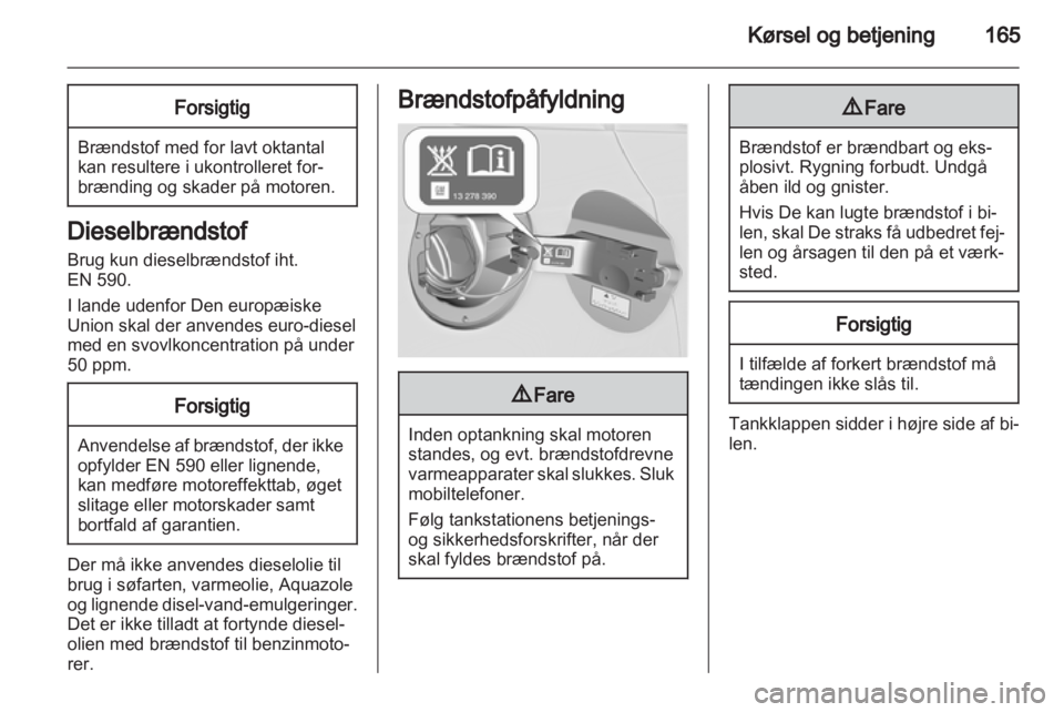 OPEL ASTRA J HB5 & ST 2012  Instruktionsbog (in Danish) 