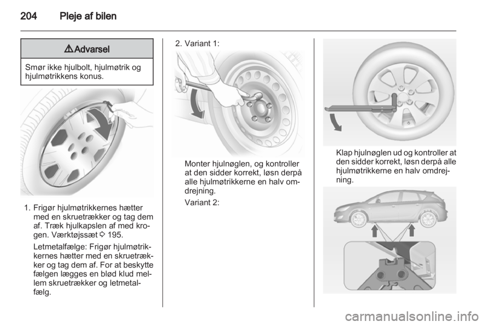 OPEL ASTRA J HB5 & ST 2012  Instruktionsbog (in Danish) 