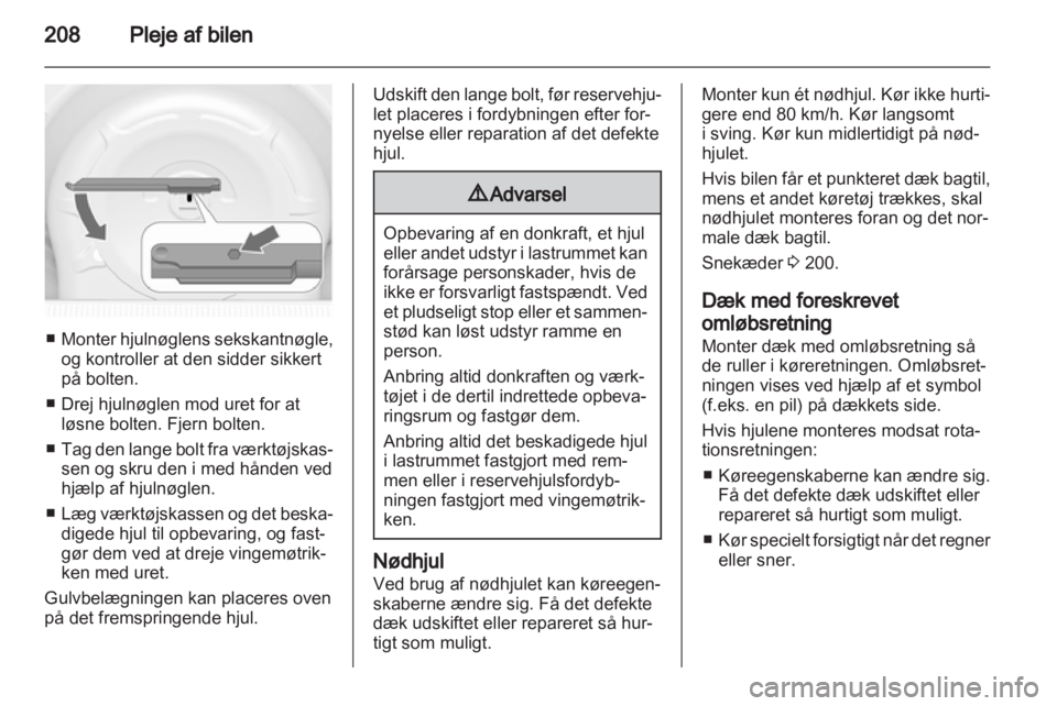 OPEL ASTRA J HB5 & ST 2012  Instruktionsbog (in Danish) 