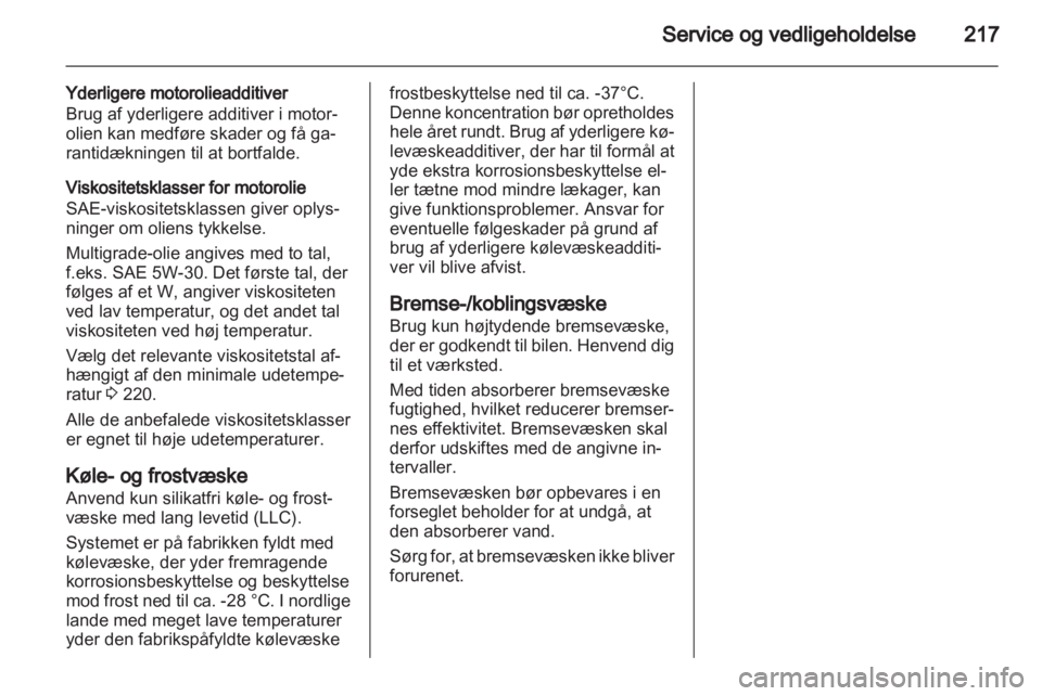 OPEL ASTRA J HB5 & ST 2012  Instruktionsbog (in Danish) 