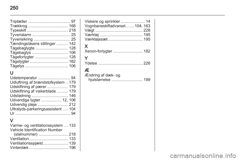 OPEL ASTRA J HB5 & ST 2012  Instruktionsbog (in Danish) 