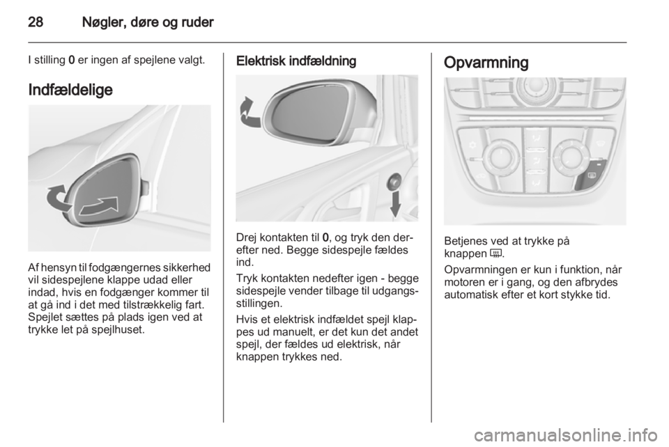 OPEL ASTRA J HB5 & ST 2012  Instruktionsbog (in Danish) 