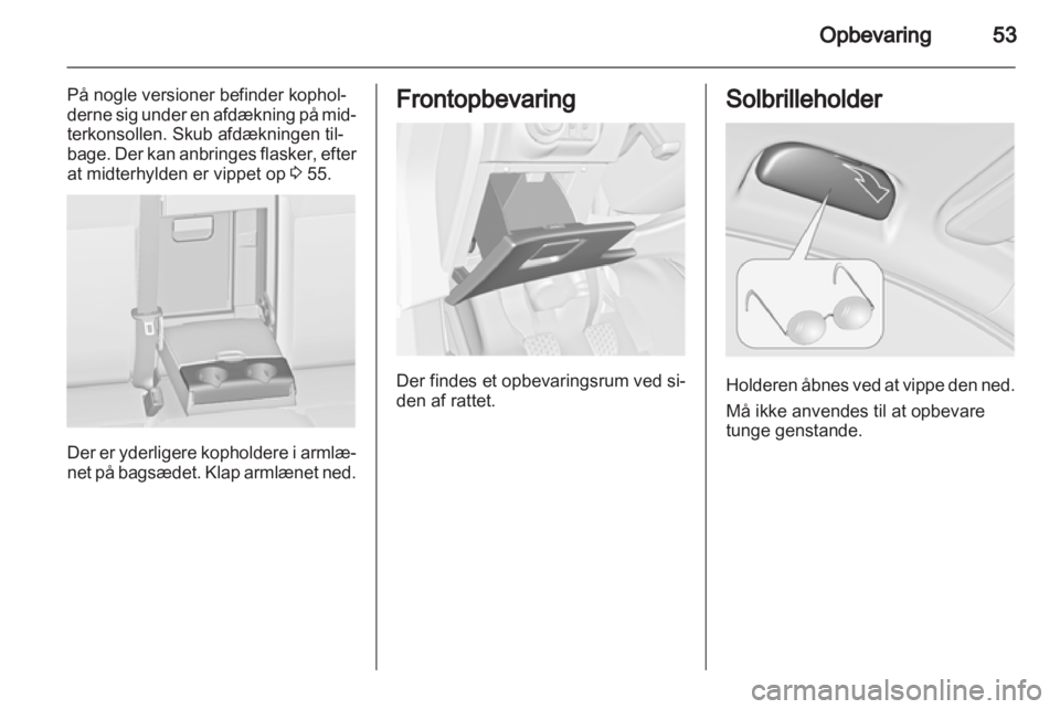 OPEL ASTRA J HB5 & ST 2012  Instruktionsbog (in Danish) 