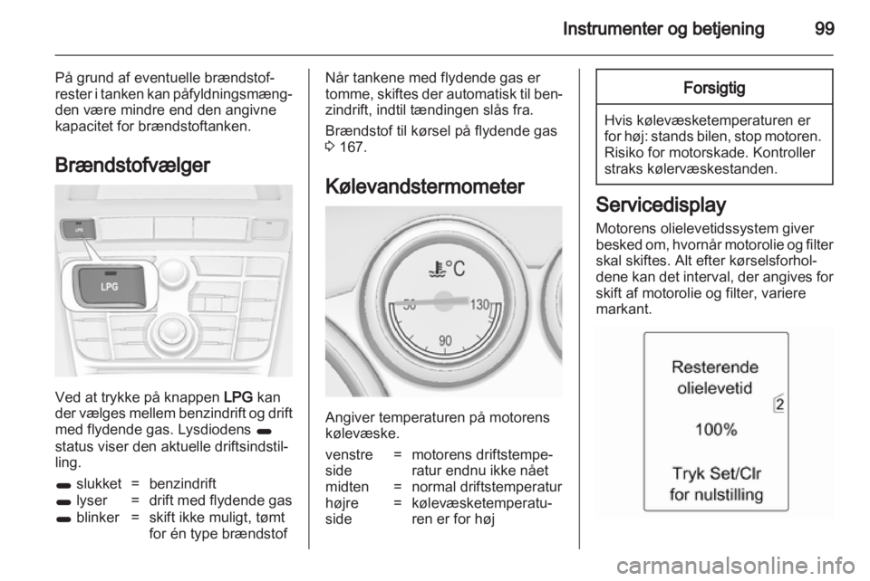 OPEL ASTRA J HB5 & ST 2012.5  Instruktionsbog (in Danish) 