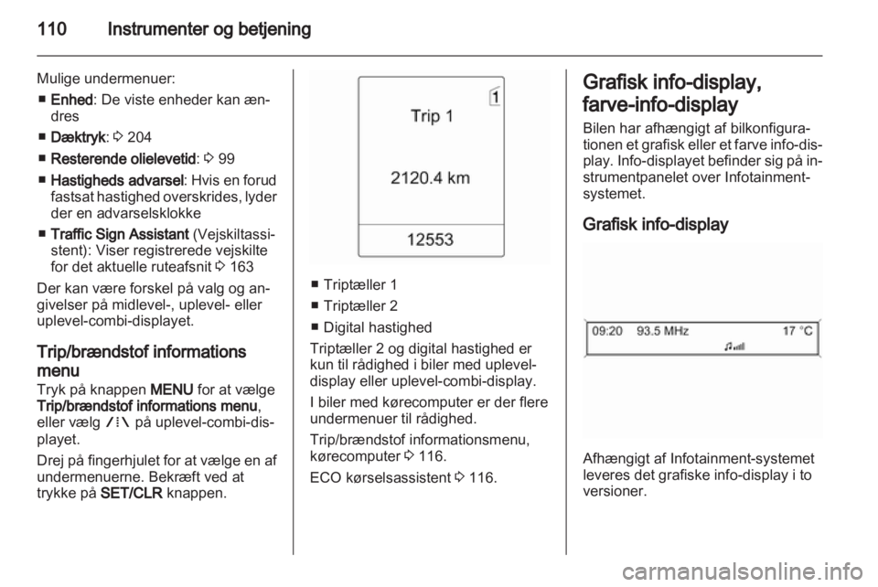 OPEL ASTRA J HB5 & ST 2012.5  Instruktionsbog (in Danish) 
