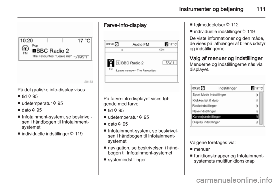 OPEL ASTRA J HB5 & ST 2012.5  Instruktionsbog (in Danish) 