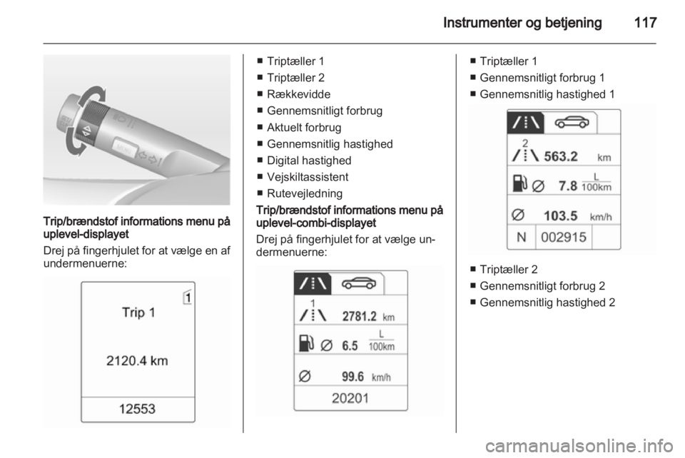 OPEL ASTRA J HB5 & ST 2012.5  Instruktionsbog (in Danish) 
