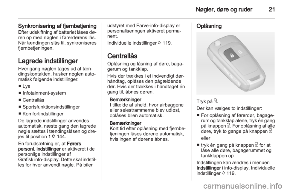 OPEL ASTRA J HB5 & ST 2012.5  Instruktionsbog (in Danish) 