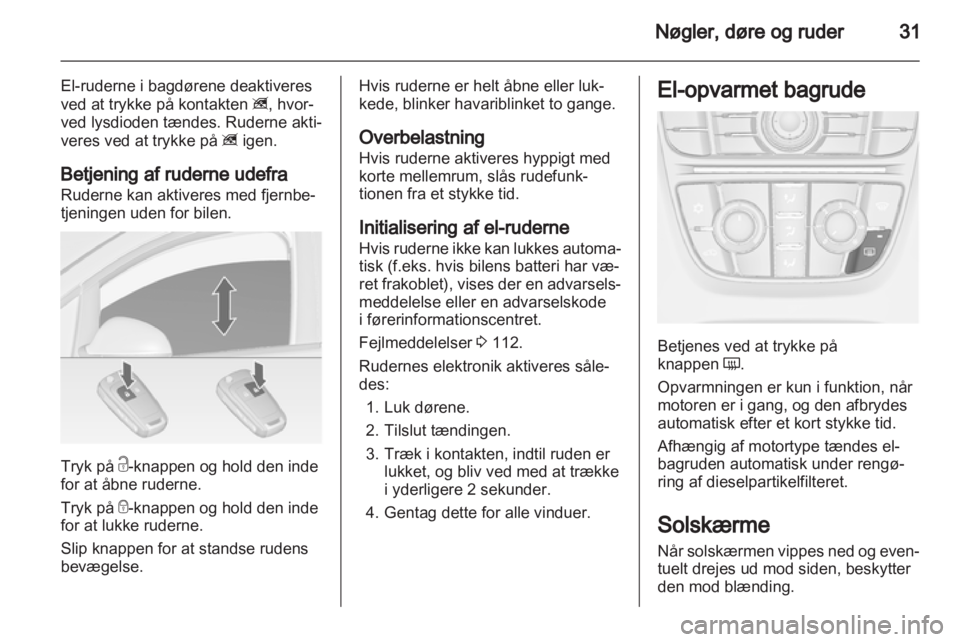 OPEL ASTRA J HB5 & ST 2012.5  Instruktionsbog (in Danish) 