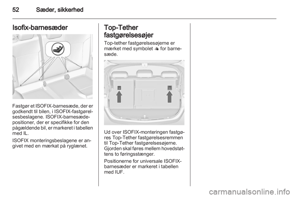 OPEL ASTRA J HB5 & ST 2012.5  Instruktionsbog (in Danish) 
