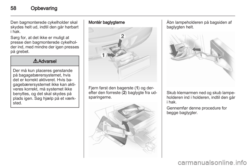 OPEL ASTRA J HB5 & ST 2012.5  Instruktionsbog (in Danish) 