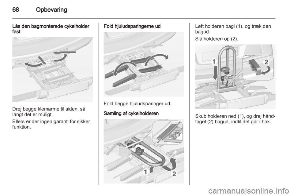 OPEL ASTRA J HB5 & ST 2012.5  Instruktionsbog (in Danish) 