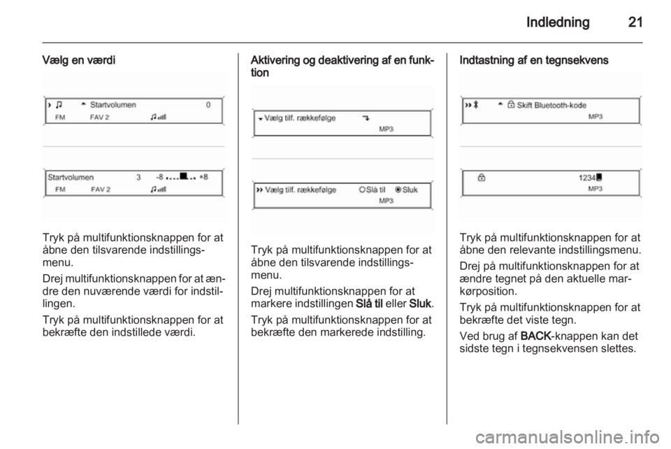 OPEL CASCADA 2013.5  Instruktionsbog til Infotainment (in Danish) 