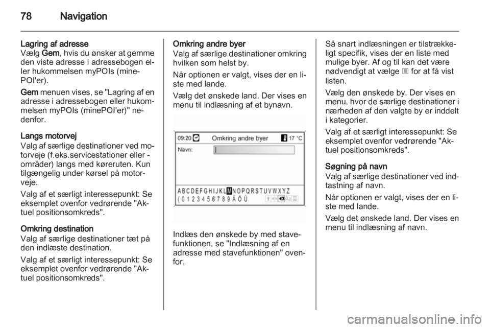 OPEL CASCADA 2013.5  Instruktionsbog til Infotainment (in Danish) 