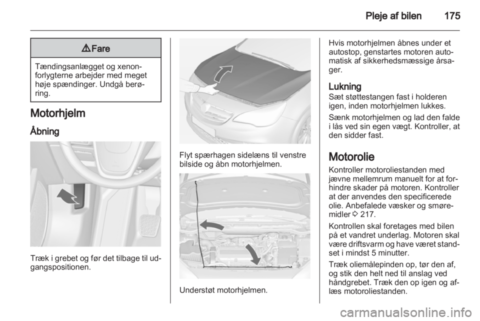 OPEL CASCADA 2013.5  Instruktionsbog (in Danish) 